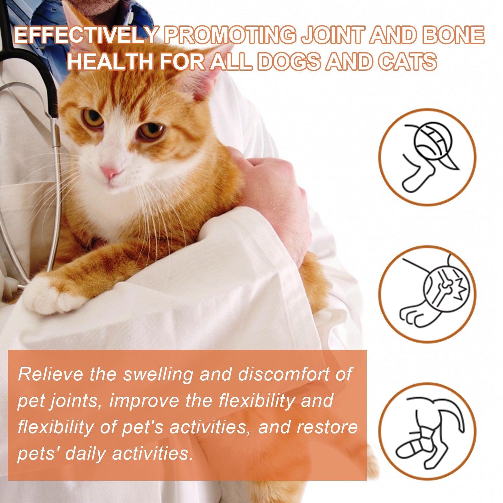 KFX-7670589 Joint Care Spray for Pets - Relief from Joint Discomfort and Muscle Weakness, 20g