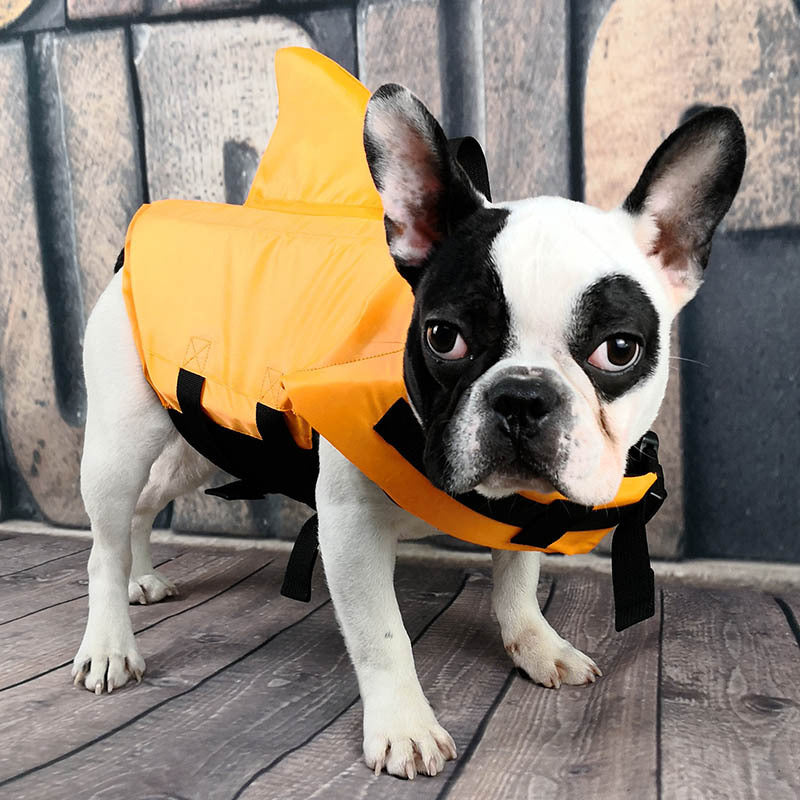 KFX-7672893 Summer Shark Pet Life Jacket for Dogs - Durable and Stylish Safety Vest