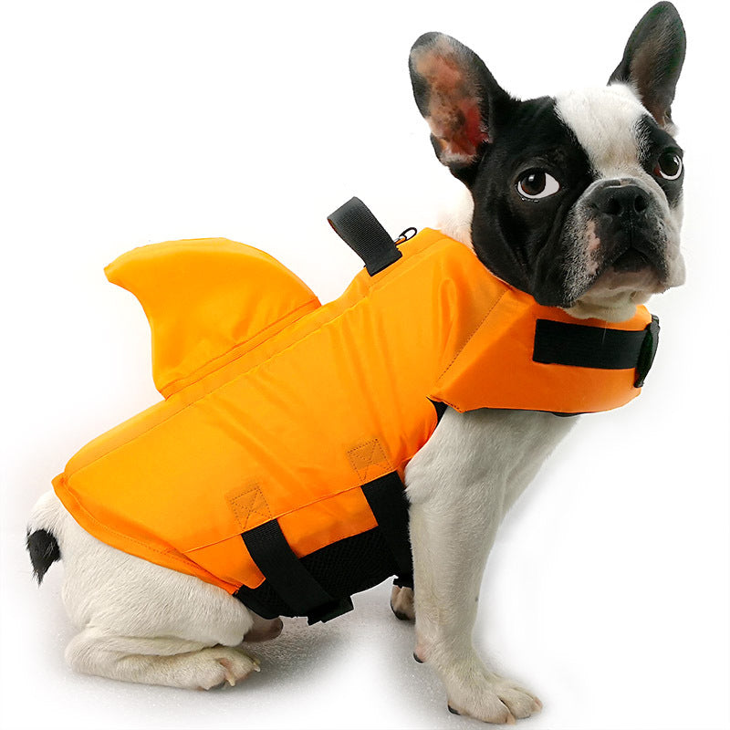 KFX-7672893 Summer Shark Pet Life Jacket for Dogs - Durable and Stylish Safety Vest