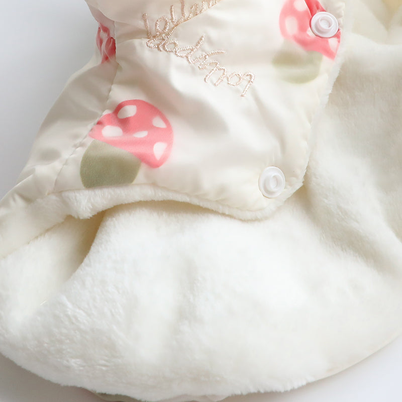 KFX-7673149 Cute Double-Layered Teddy Bichon Pet Clothing, Warm and Cozy for Small Dogs