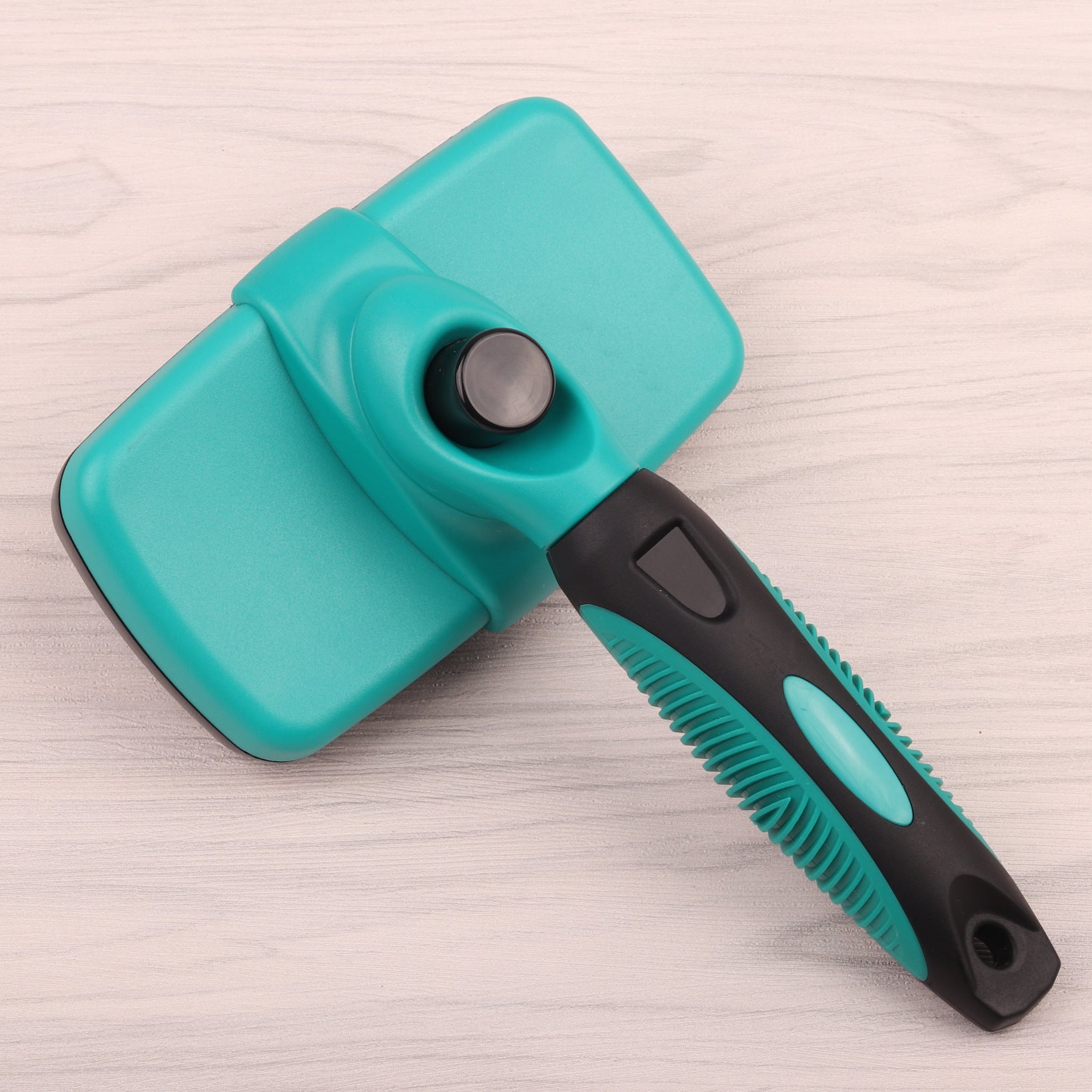 KFX-7674301 Grooming Needle Comb for Cats and Dogs - ABS, TPR, Stainless Steel