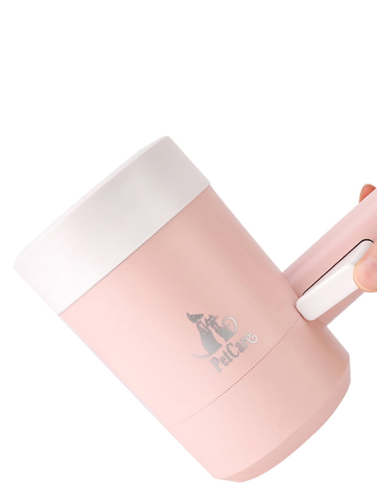 KFX-7676349 Soft Silicone Dog Paw Cleaner Cup with 360 Rotating Combs for Easy Pet Foot Washing