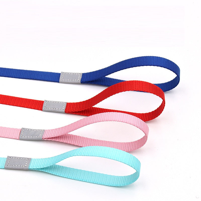KFX-7684029 Reflective Nylon Dog Leash for Enhanced Safety and Visibility