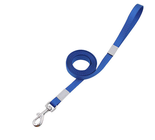 KFX-7684029 Reflective Nylon Dog Leash for Enhanced Safety and Visibility