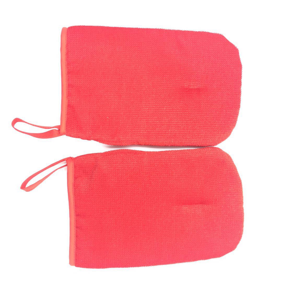 KFX-7685821 Pet Grooming and Bathing Double-Sided Massage Gloves for Dogs