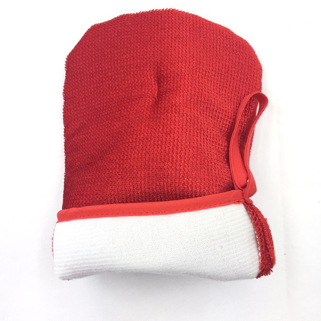 KFX-7685821 Pet Grooming and Bathing Double-Sided Massage Gloves for Dogs