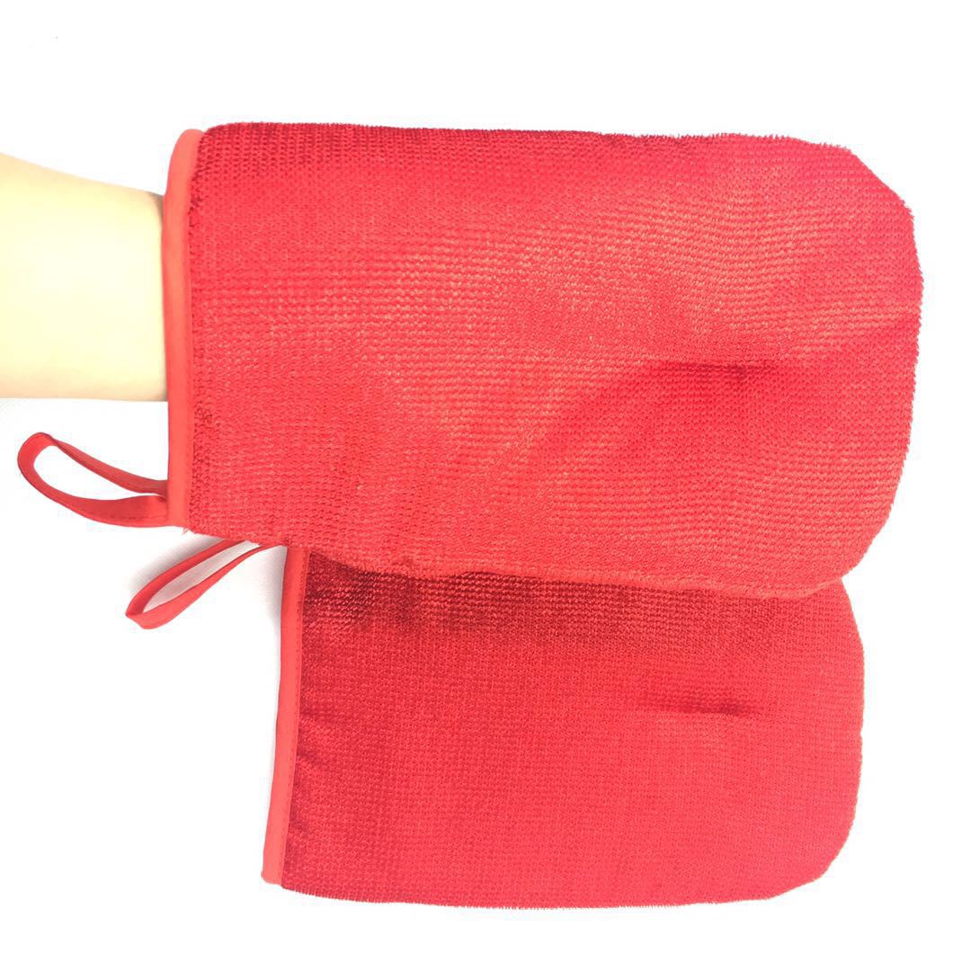 KFX-7685821 Pet Grooming and Bathing Double-Sided Massage Gloves for Dogs