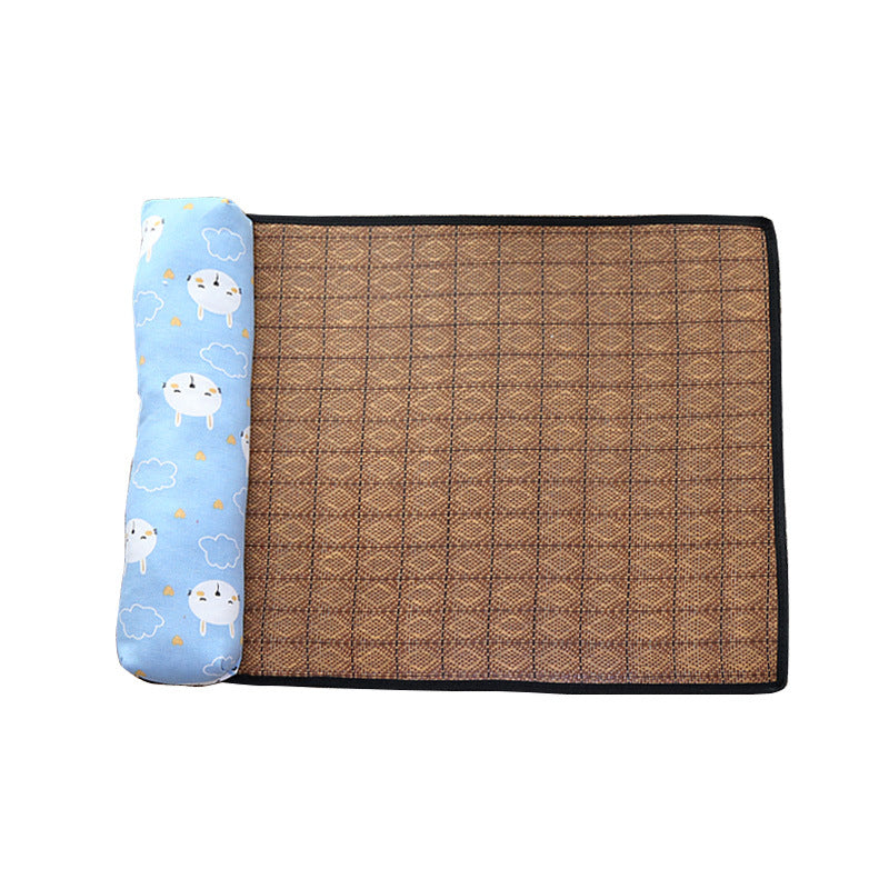 KFX-7691453 Pet Cooling Mat – Comfortable Ice Silk Pad for Dogs and Cats to Stay Cool in Summer Heat