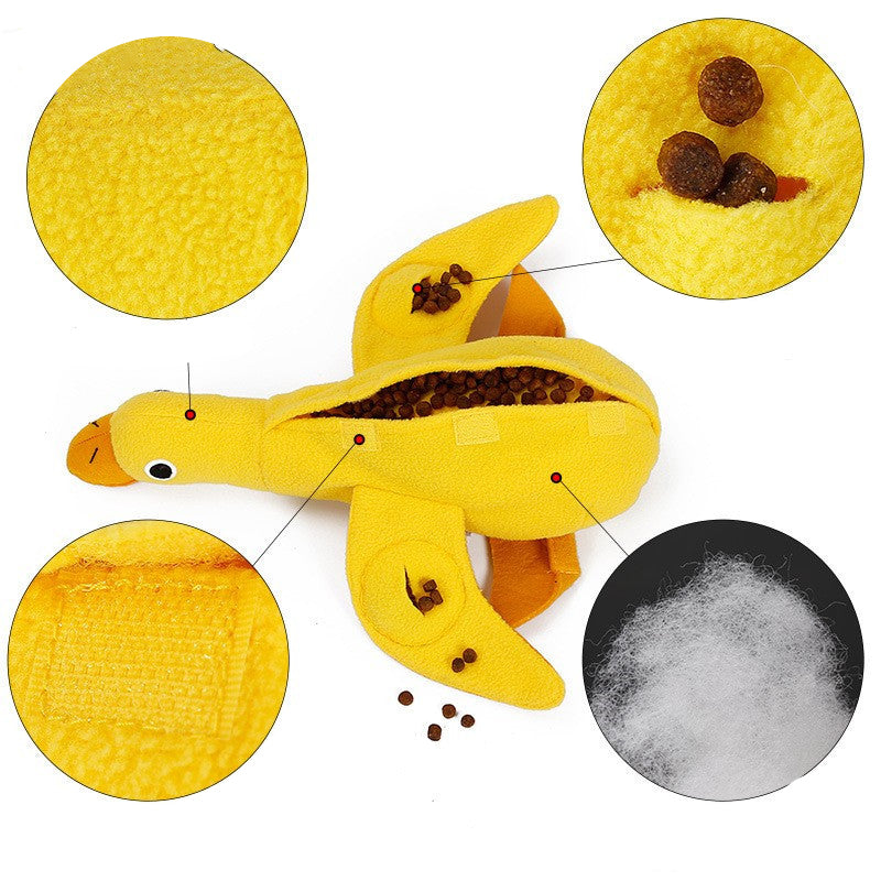 KFX-7693245 Sniffing Training Toy with Dog Sound and Food Leak Features for Pets