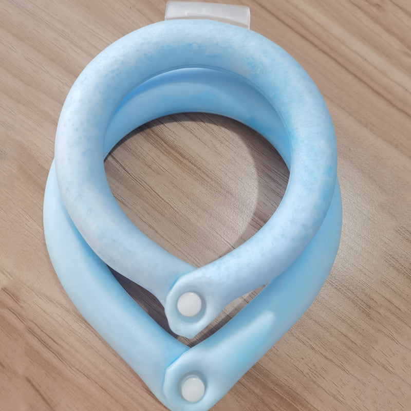 KFX-7697725 Cooling Pet Halter with Bio-Based Phase Change Material for Summer Use