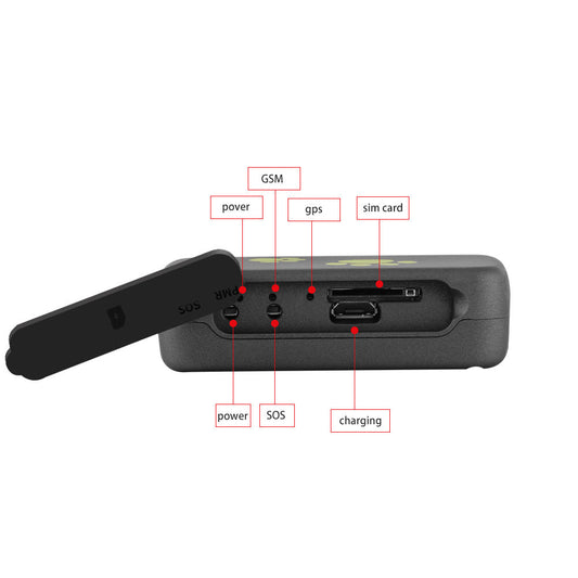 KFX-7699005 Pet GPS Tracker Lightweight Anti-Lost Device with Waterproof IP65 and 72h Battery Life