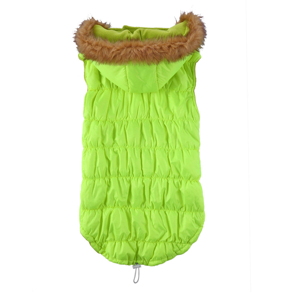 KFX-7699901 Winter Reflective Pet Clothes for Large Dogs - Casual Polyester Design