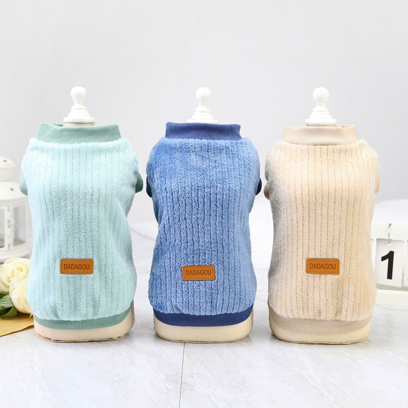 KFX-7700797 Cozy Polyester Pet Sweater for Dogs and Cats - Comfortable Leisure Style