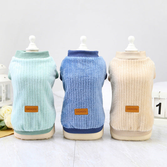 KFX-7700797 Cozy Polyester Pet Sweater for Dogs and Cats - Comfortable Leisure Style