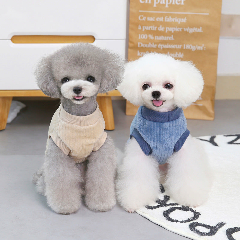 KFX-7700797 Cozy Polyester Pet Sweater for Dogs and Cats - Comfortable Leisure Style