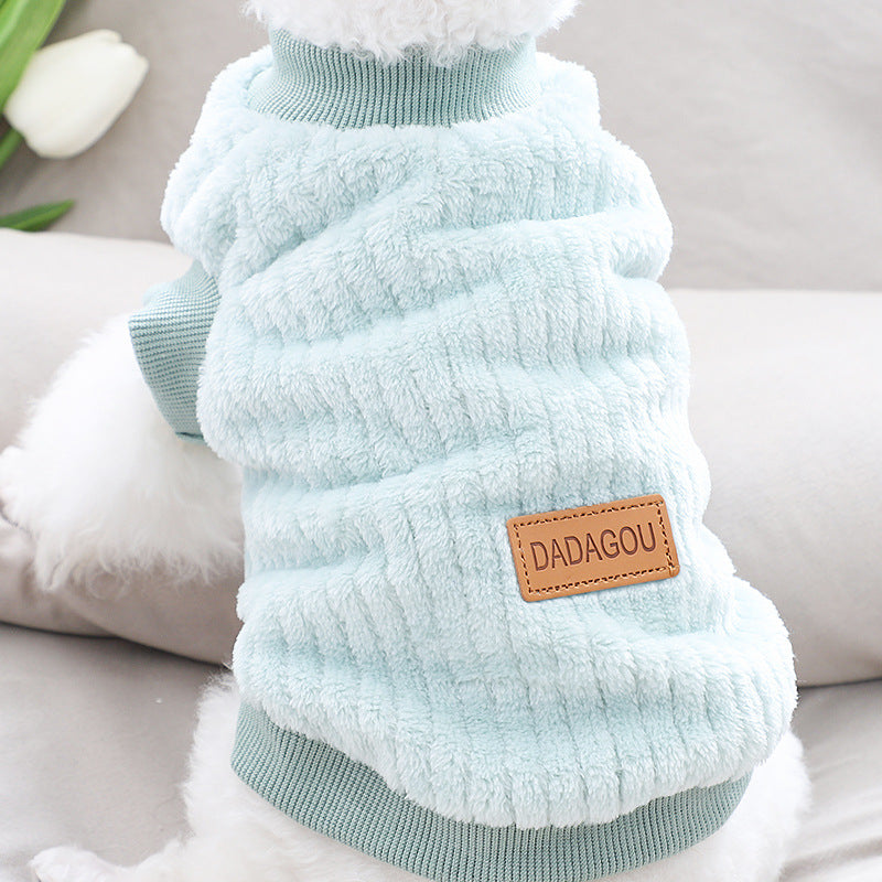 KFX-7700797 Cozy Polyester Pet Sweater for Dogs and Cats - Comfortable Leisure Style