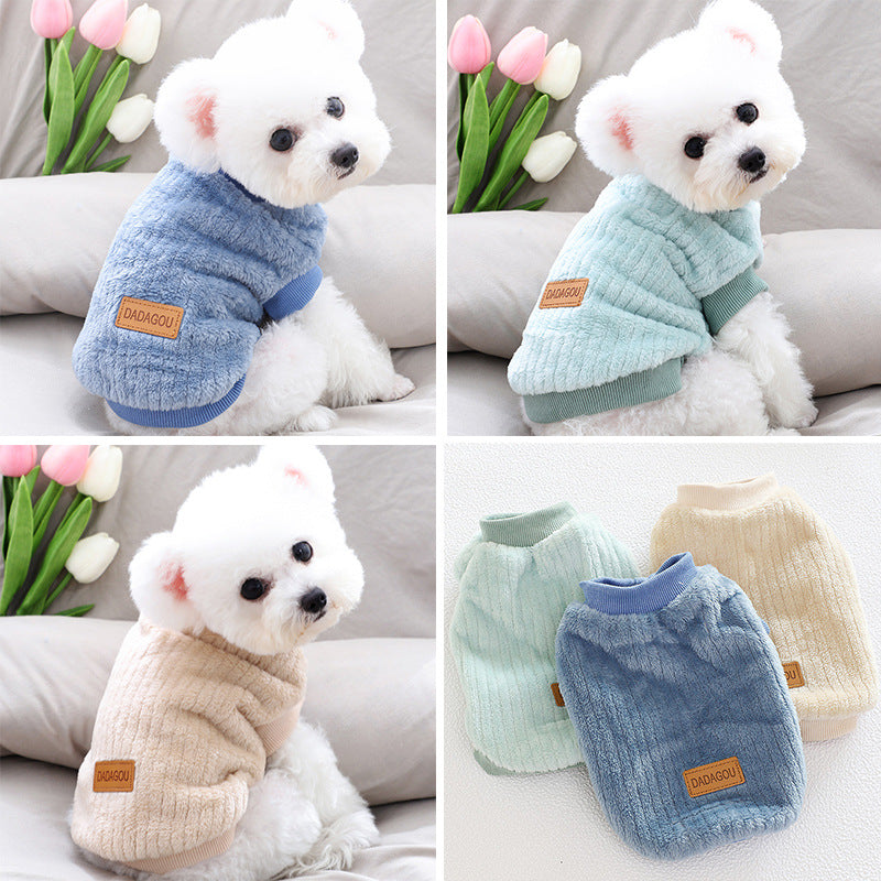 KFX-7700797 Cozy Polyester Pet Sweater for Dogs and Cats - Comfortable Leisure Style