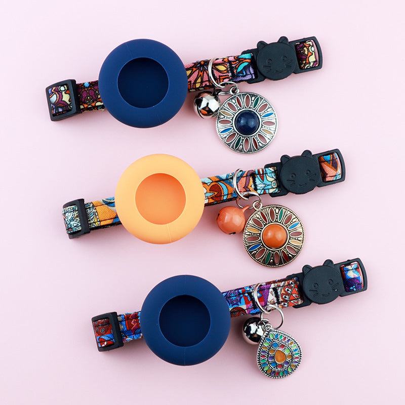 KFX-7703485 Navy Blue, Orange, and Blue Red Protective Covers for Adjustable Pet Collars