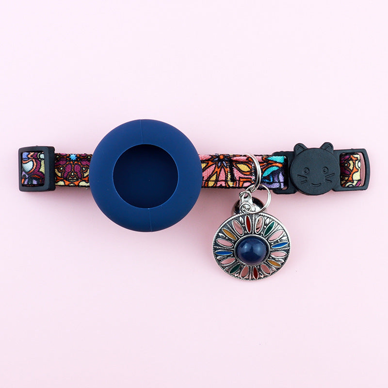 KFX-7703485 Navy Blue, Orange, and Blue Red Protective Covers for Adjustable Pet Collars