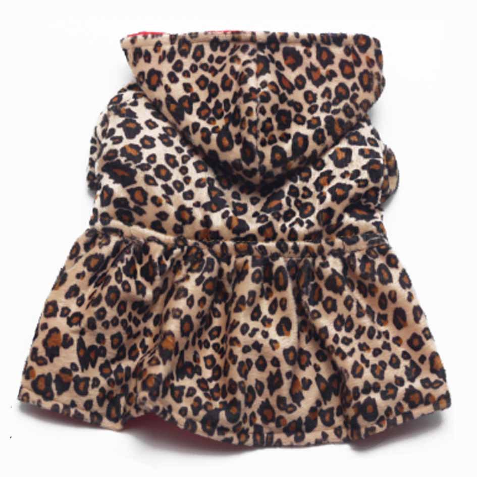 KFX-7705917 Reversible Leopard Print Cotton Dress for Versatile Stylish Outfits