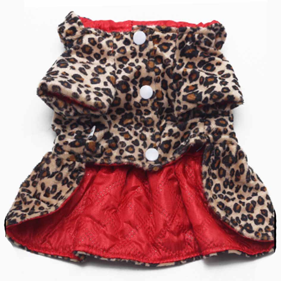 KFX-7705917 Reversible Leopard Print Cotton Dress for Versatile Stylish Outfits
