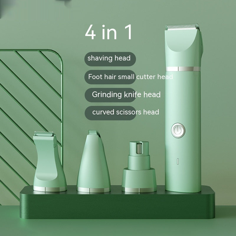KFX-7707069 Pet Shaver for Dog Hair Removal - 2-in-1, 3-in-1, 4-in-1 Options with USB Charging and Accessories