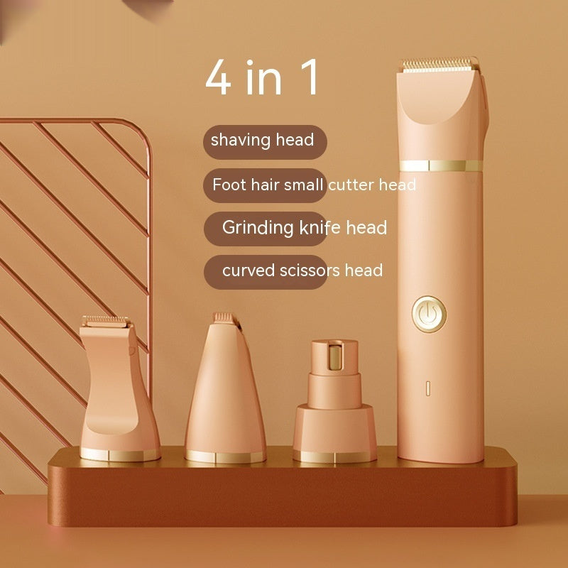 KFX-7707069 Pet Shaver for Dog Hair Removal - 2-in-1, 3-in-1, 4-in-1 Options with USB Charging and Accessories