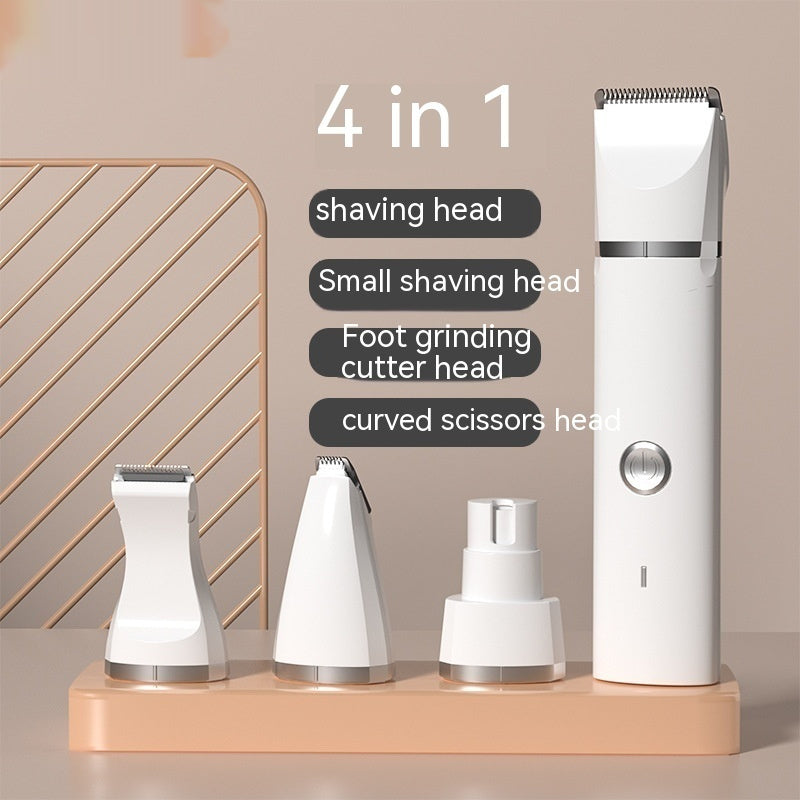 KFX-7707069 Pet Shaver for Dog Hair Removal - 2-in-1, 3-in-1, 4-in-1 Options with USB Charging and Accessories
