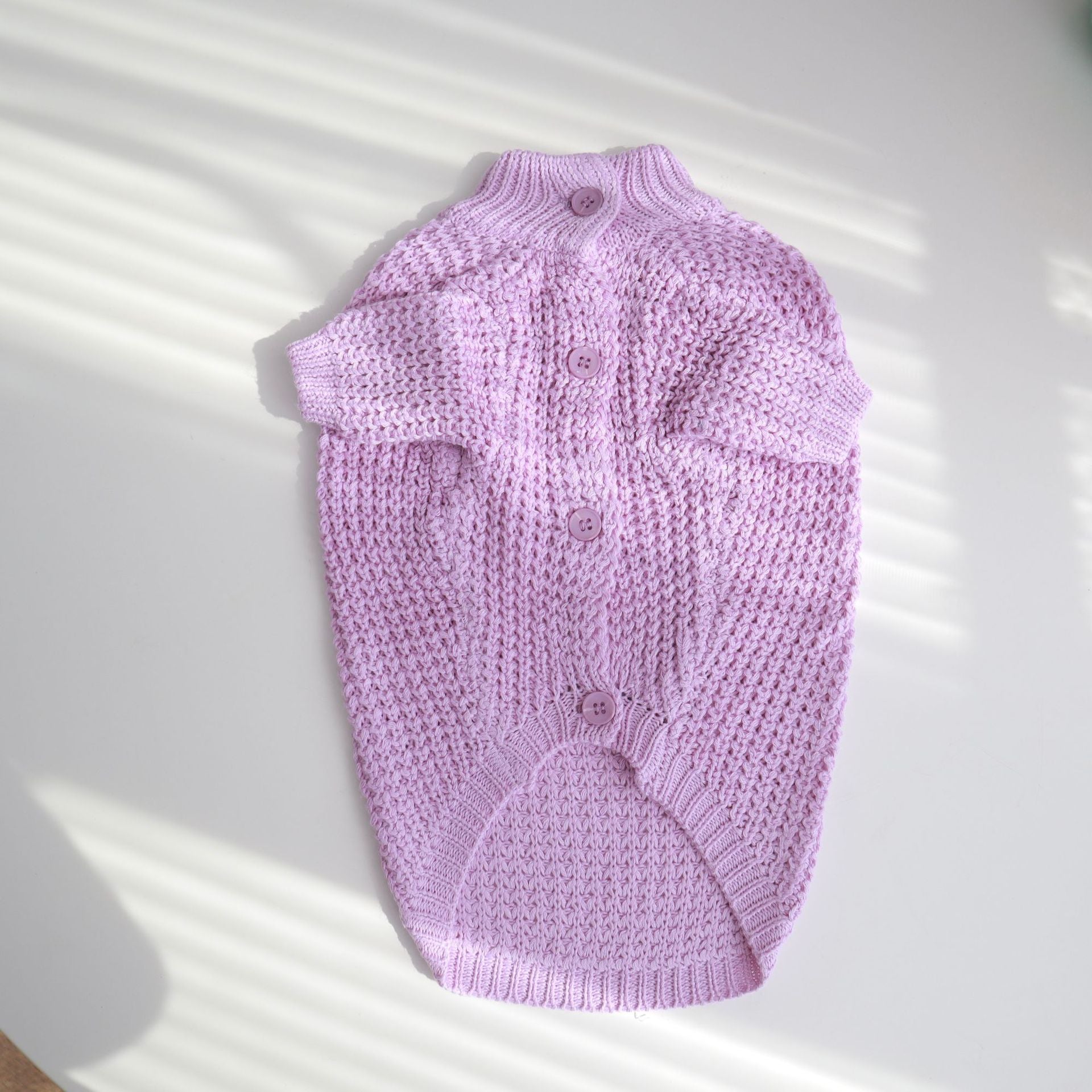 KFX-7715005 Cozy Cotton Sweater for Small and Medium Dogs in Multiple Colors