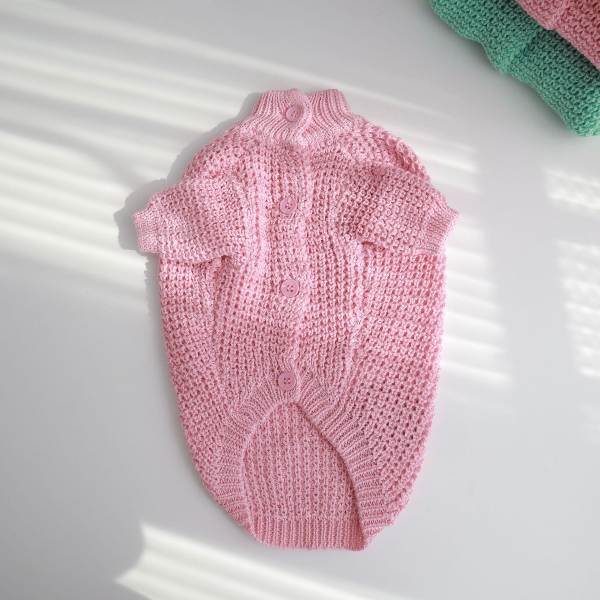 KFX-7715005 Cozy Cotton Sweater for Small and Medium Dogs in Multiple Colors