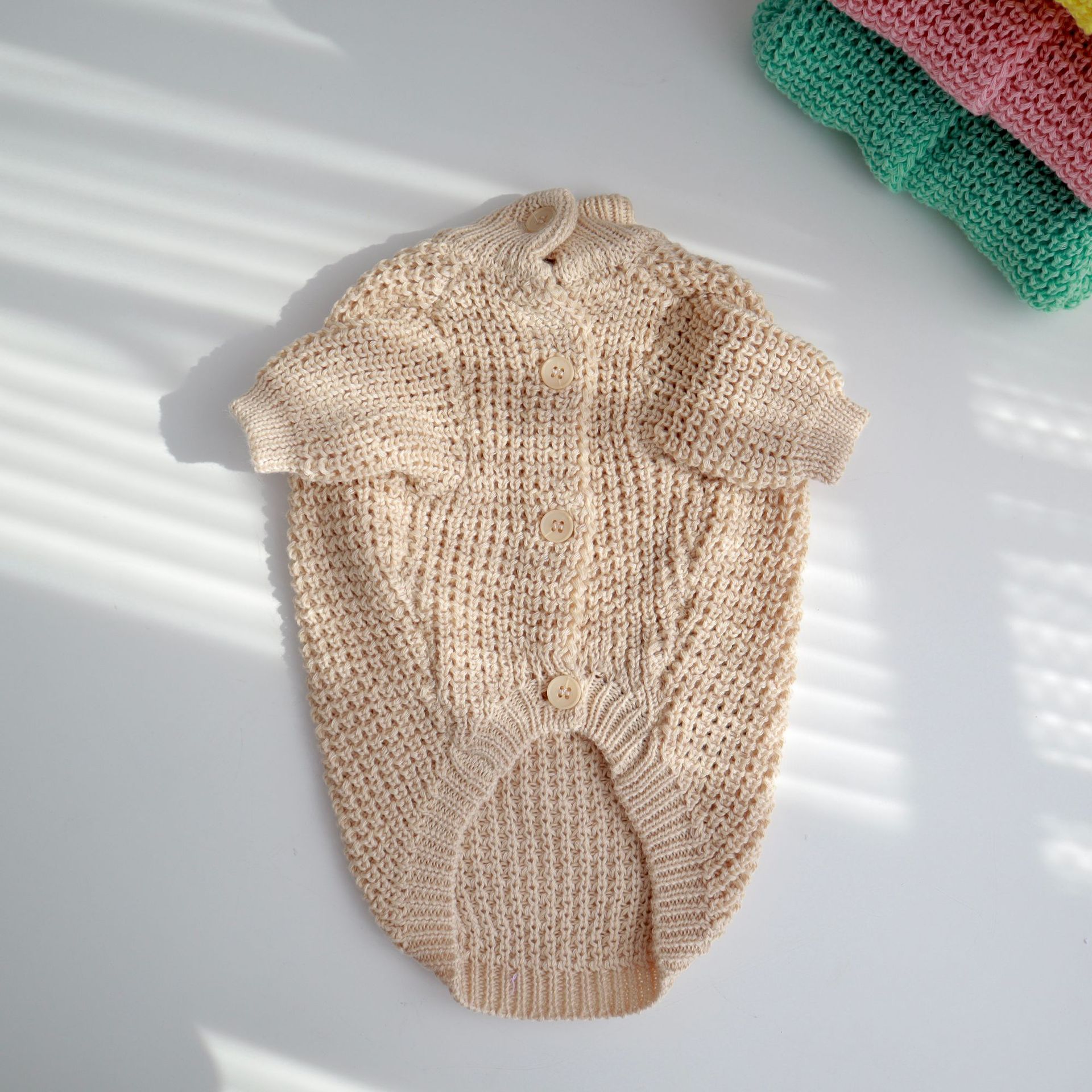 KFX-7715005 Cozy Cotton Sweater for Small and Medium Dogs in Multiple Colors
