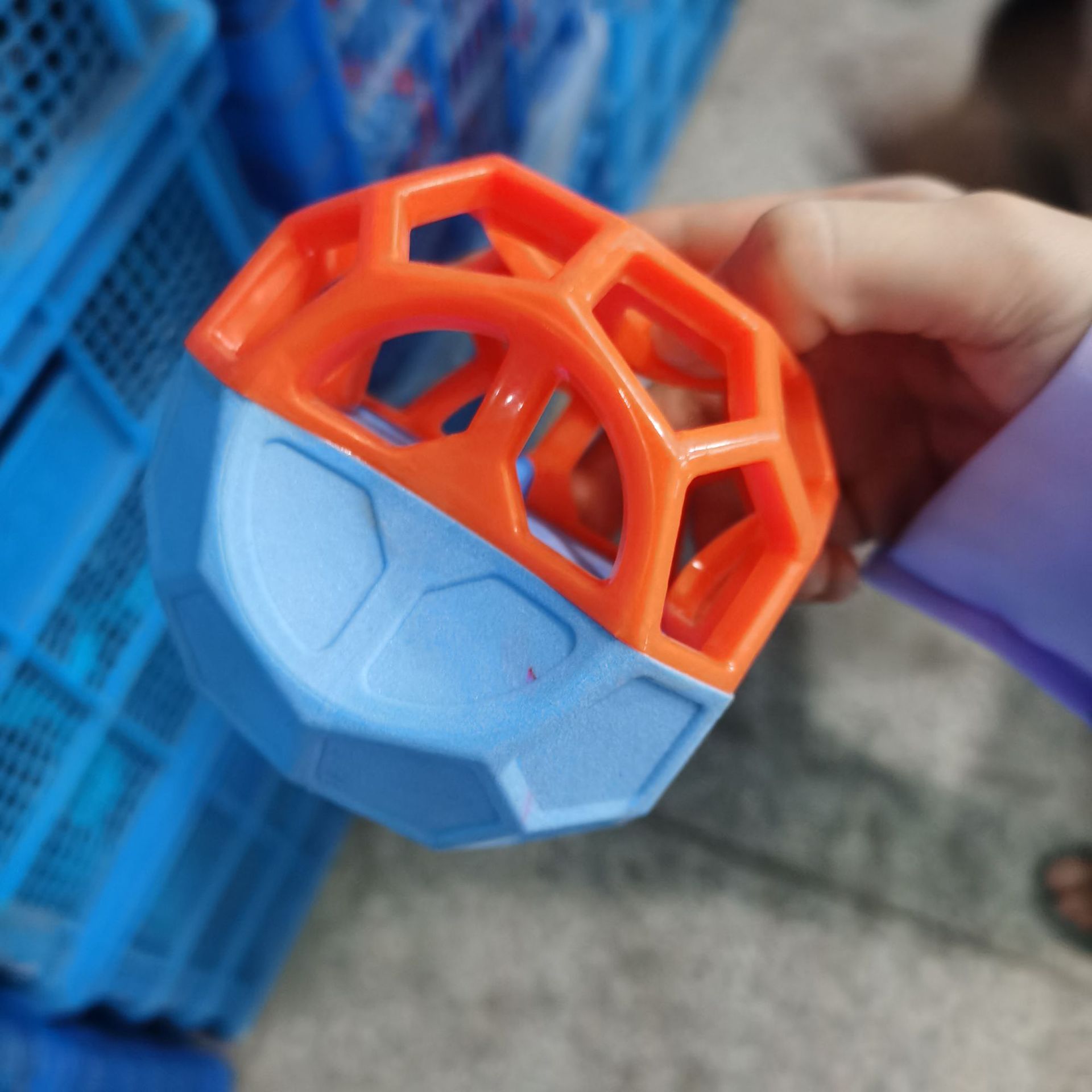 KFX-7717821 Interactive Pet Teether Toy for Chewing and Food Leakage Fun