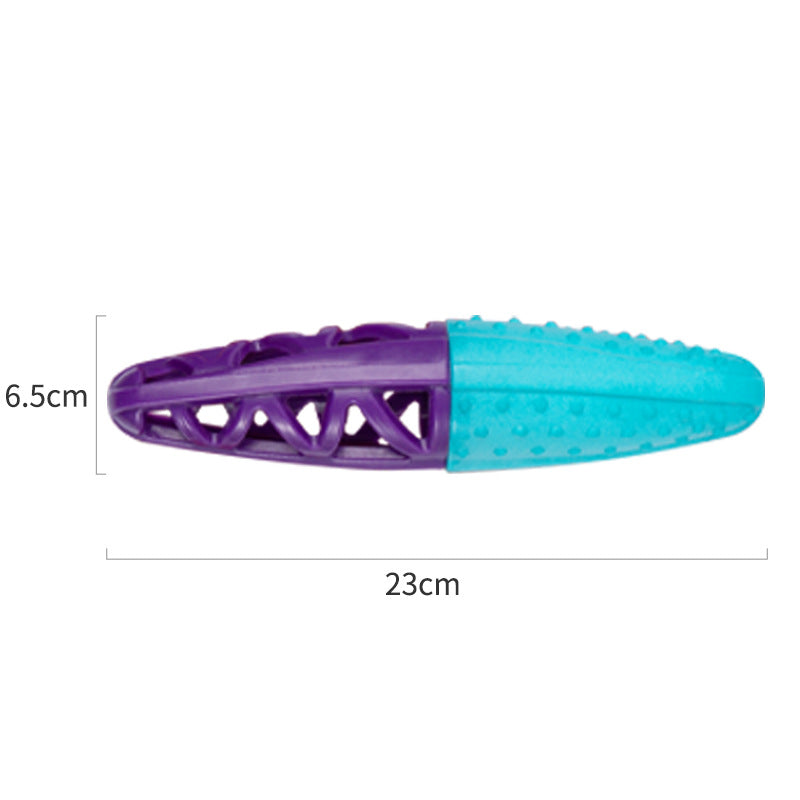 KFX-7717821 Interactive Pet Teether Toy for Chewing and Food Leakage Fun