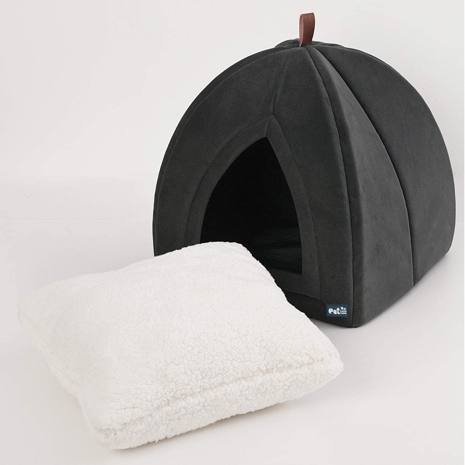 KFX-7721021 Warm Velvet Pet Kennel for Cats and Dogs - Comfortable, Breathable, and Moisture-Proof
