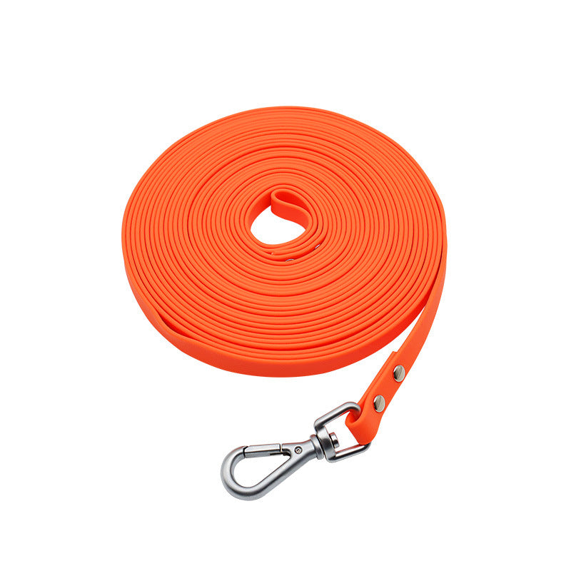 KFX-7722557 Waterproof PVC Handheld Dog Walking Rope - Available in Multiple Colors and Lengths