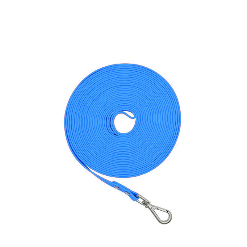 KFX-7722557 Waterproof PVC Handheld Dog Walking Rope - Available in Multiple Colors and Lengths