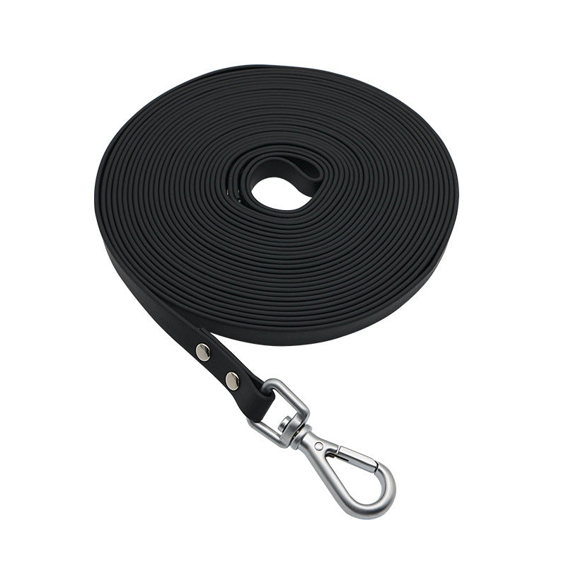 KFX-7722557 Waterproof PVC Handheld Dog Walking Rope - Available in Multiple Colors and Lengths