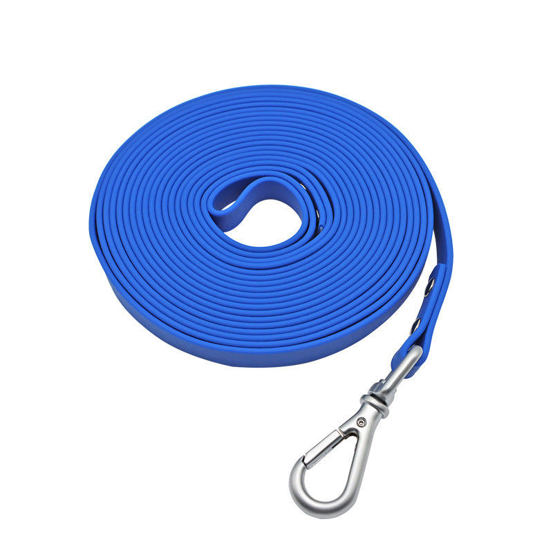 KFX-7722557 Waterproof PVC Handheld Dog Walking Rope - Available in Multiple Colors and Lengths
