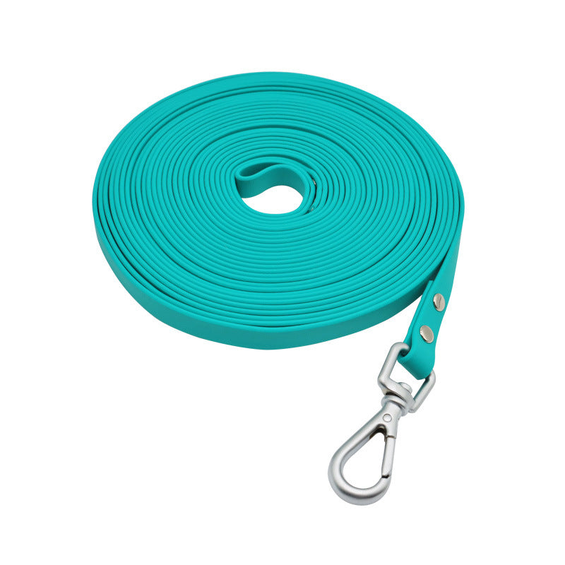 KFX-7722557 Waterproof PVC Handheld Dog Walking Rope - Available in Multiple Colors and Lengths