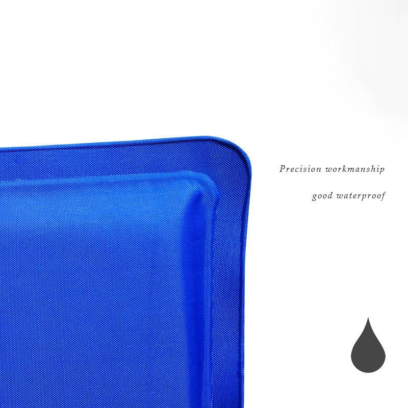 KFX-7724605 Cool Gel Pet Mat - Soft, Comfortable, Easy to Clean Blue Design, 40x50cm