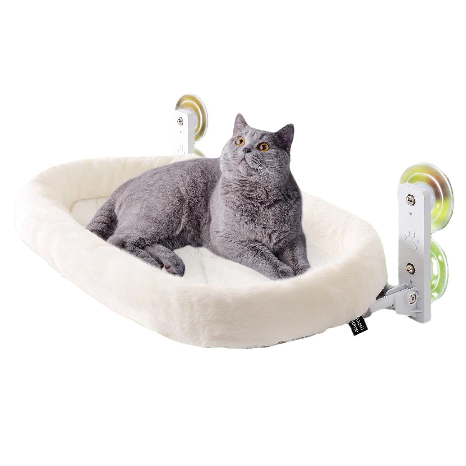 KFX-7726781 Cat Nest with Sun Glass Hanging Sucker - Three Sizes Available in White and Gray
