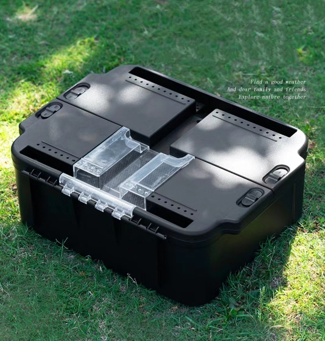 KFX-7730109 Transparent Climbing Crawler Box for Turtles, Hamsters, and Snakes with Anti-Escape Design