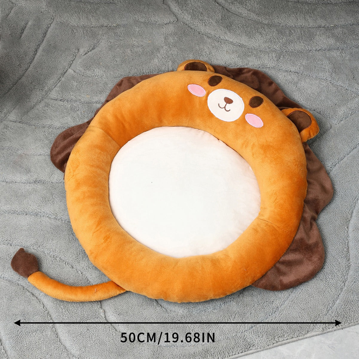 KFX-7732541 Warm and Soft Pet Bed for Cats - Cozy Indoor Kennel with Cloth Material