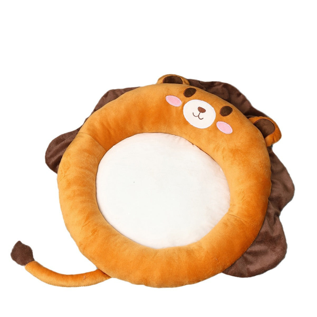 KFX-7732541 Warm and Soft Pet Bed for Cats - Cozy Indoor Kennel with Cloth Material
