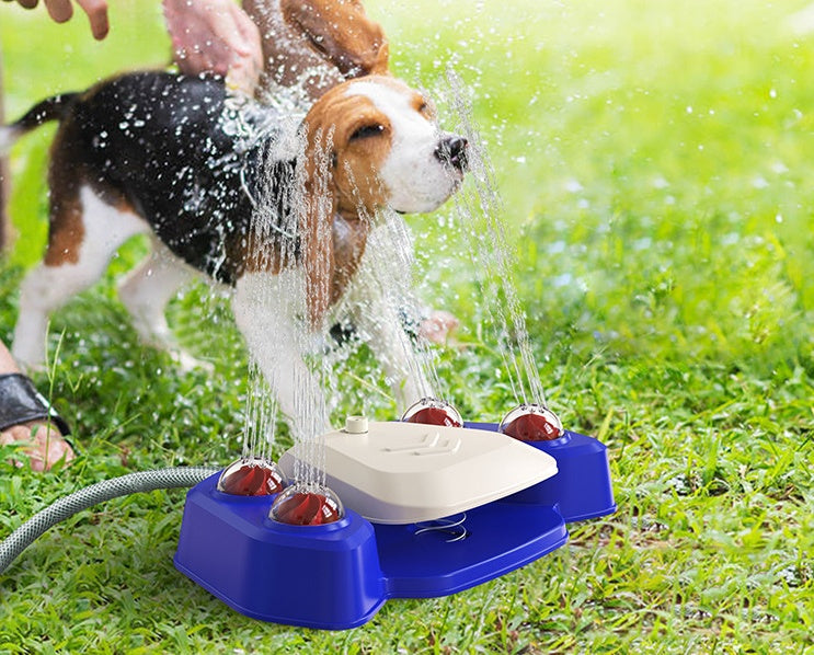 KFX-7734333 Smart Automatic Drinking Fountain for Cats and Dogs - Plastic, American Blue, 429x257x100mm