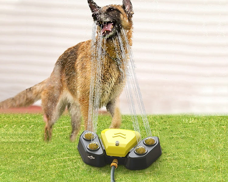 KFX-7734333 Smart Automatic Drinking Fountain for Cats and Dogs - Plastic, American Blue, 429x257x100mm