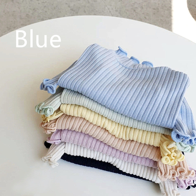 KFX-7734845 Lightweight Blue Knitted Sweater for Puppies - Available in Multiple Sizes