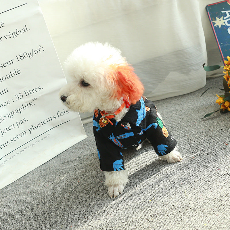KFX-7738429 Stylish Cotton Dog Shirt in Various Colors and Sizes