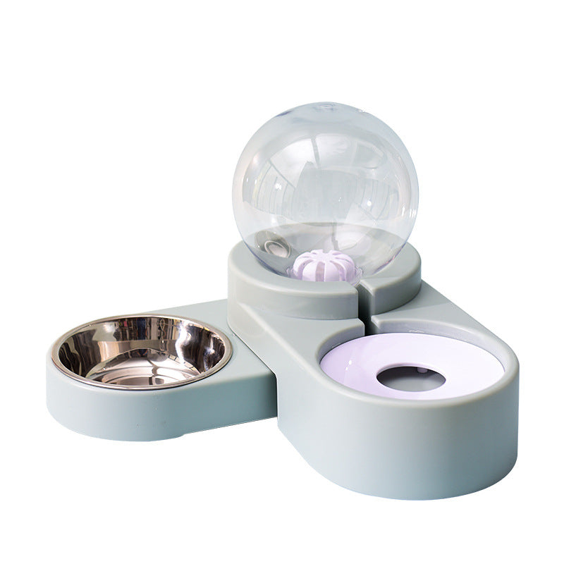 KFX-7740093 Automatic Pet Water Bowl with 1.8L Capacity - Durable PET/HIPS Design