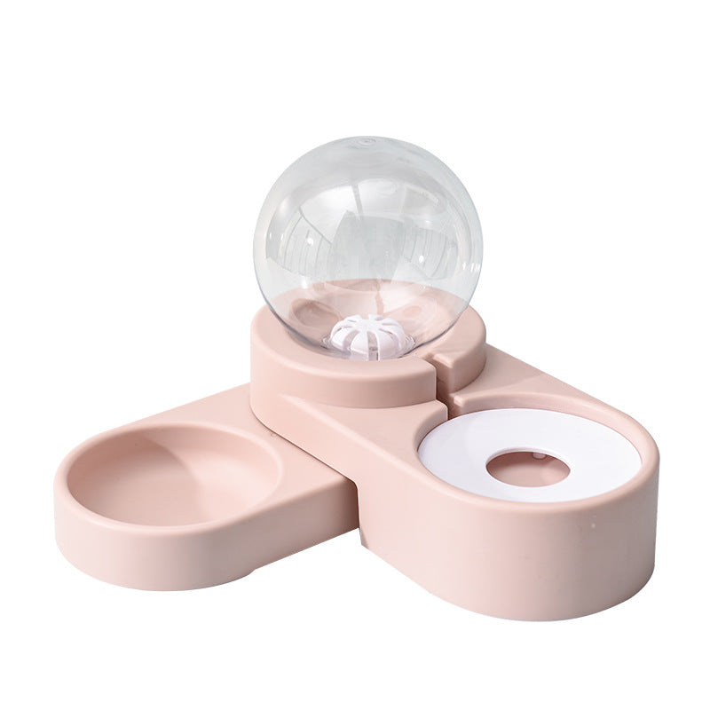 KFX-7740093 Automatic Pet Water Bowl with 1.8L Capacity - Durable PET/HIPS Design